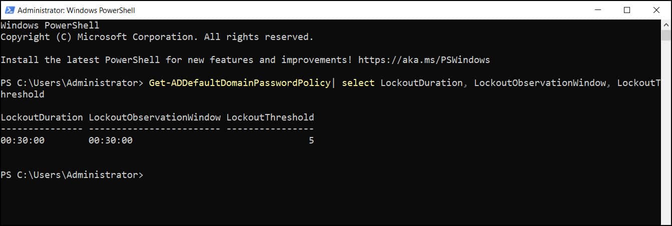 Configure Account Lockout Policy In Active Directory