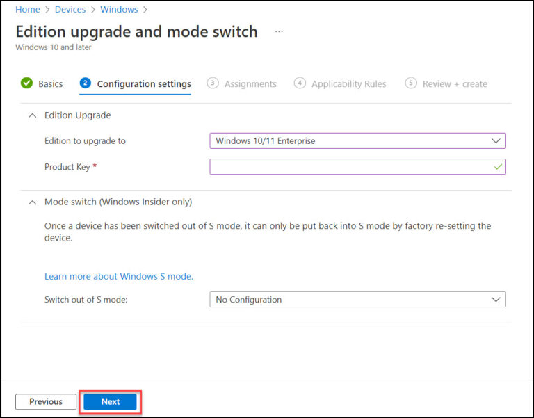 How to Upgrade Windows 11 Edition using Intune | MEM » Prajwal Desai