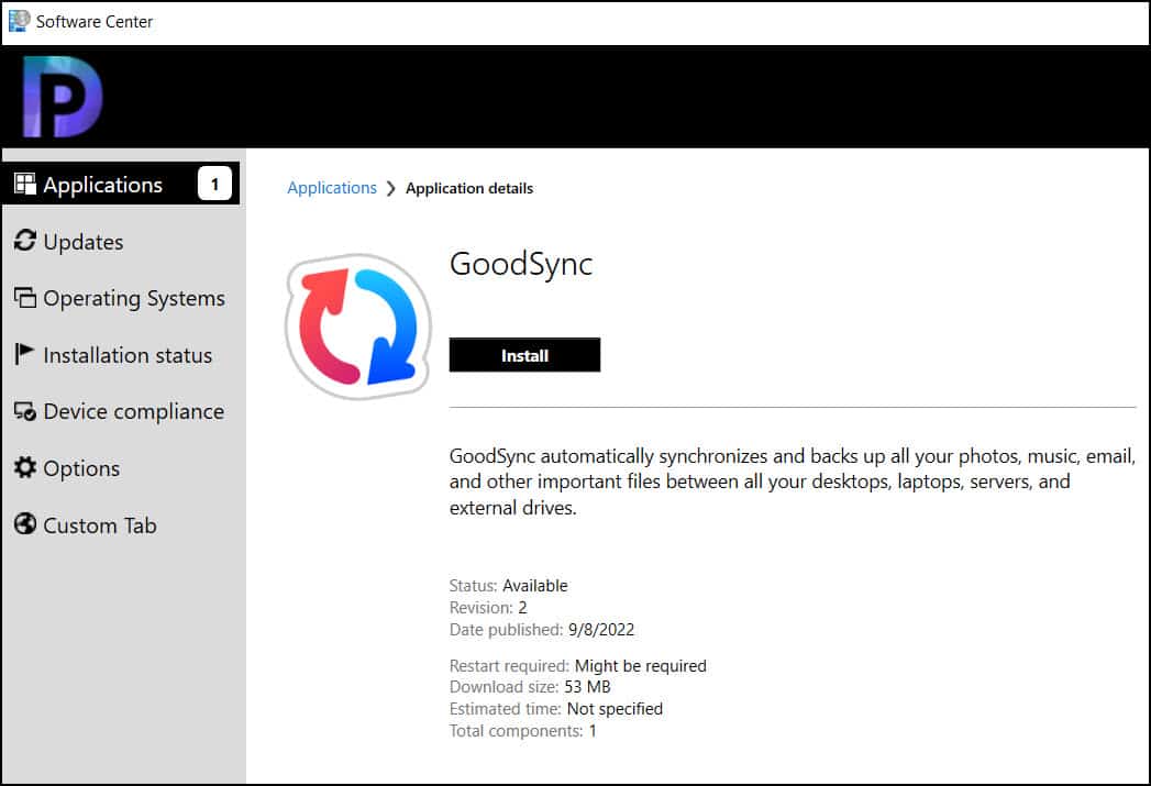 How to Deploy GoodSync using SCCM | Configuration Manager