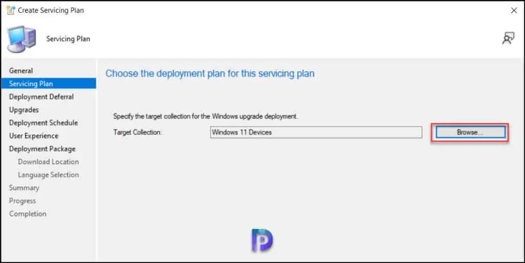 Windows 11 22H2 Upgrade | Create Servicing Plan