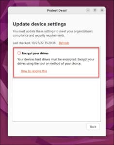 Create Linux Compliance Policy in Intune for Devices & Users » Prajwal ...