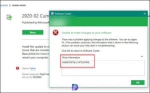 Fix SCCM Update Deployment Error 0x80070070 » Prajwal Desai