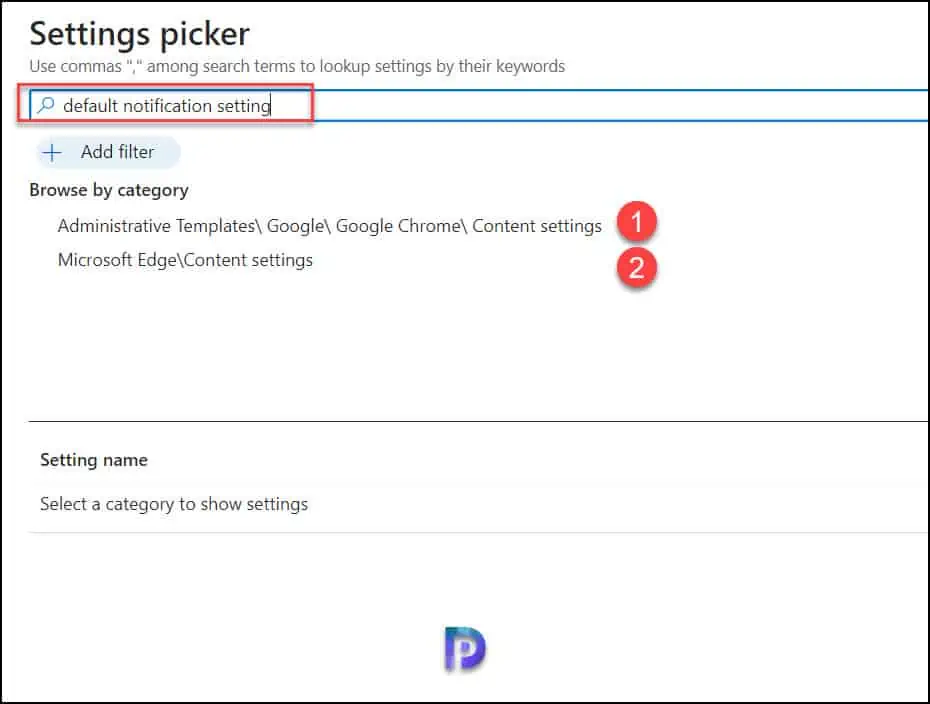 Disable Browser Notifications using Intune