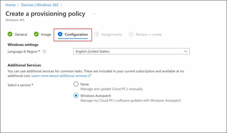 Setup Windows 365 Frontline Cloud PC Provisioning Policy » Prajwal Desai