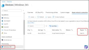 Move Windows 365 Cloud PCs to Another Region » Prajwal Desai