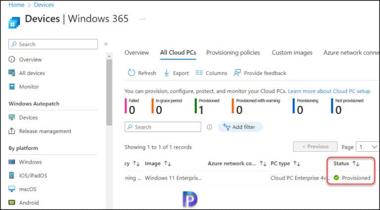 Move Windows 365 Cloud PCs to Another Region » Prajwal Desai