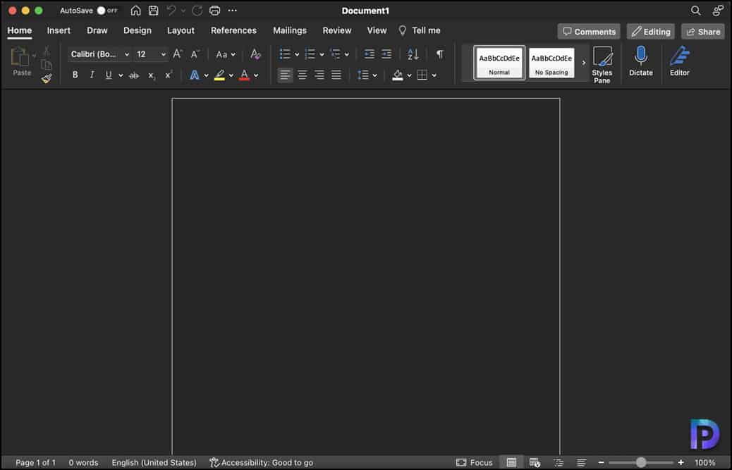 How to Enable Dark Mode in Microsoft Office » Prajwal Desai