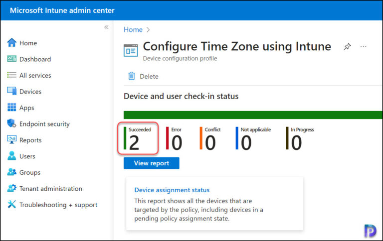 Configure Time Zone using Intune for Windows Devices » Prajwal Desai