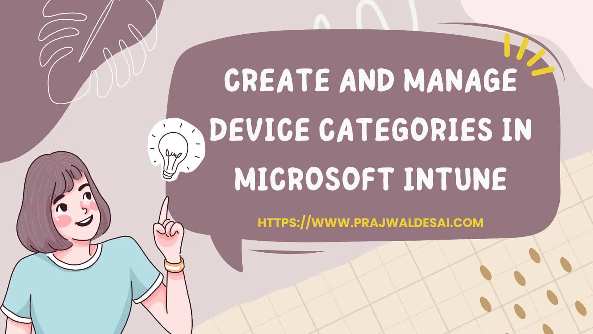 Create and manage device categories in microsoft intune