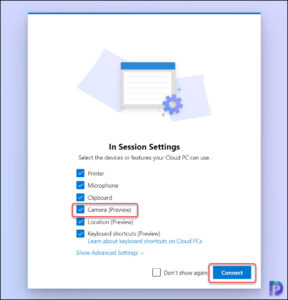 How to Enable Camera Access for Windows 365 Cloud PC » Prajwal Desai
