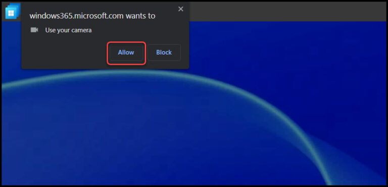 How to Enable Camera Access for Windows 365 Cloud PC » Prajwal Desai
