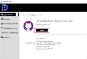 How to Deploy GitHub Desktop using Intune and SCCM » Prajwal Desai