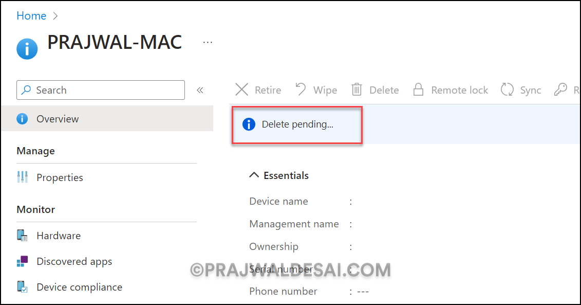 Remove Device from Company Portal for macOS » Prajwal Desai