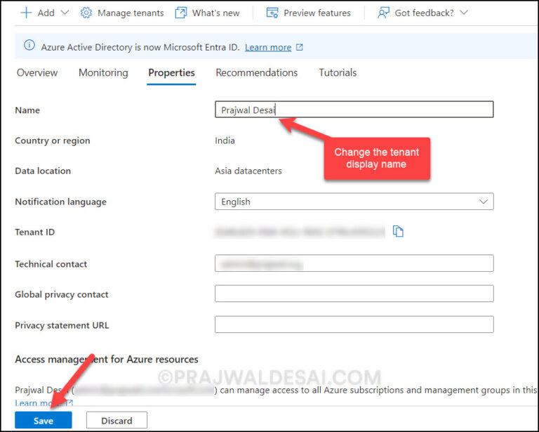 3 Ways to Change Microsoft 365 Organization Name