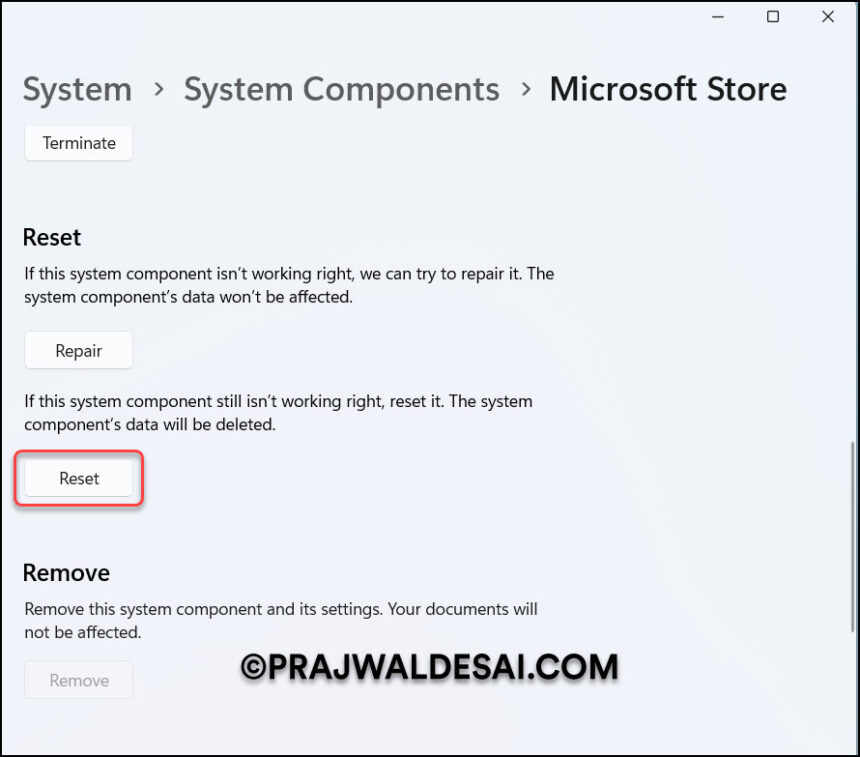 Fix 'Something happened on our end' for Microsoft Store apps