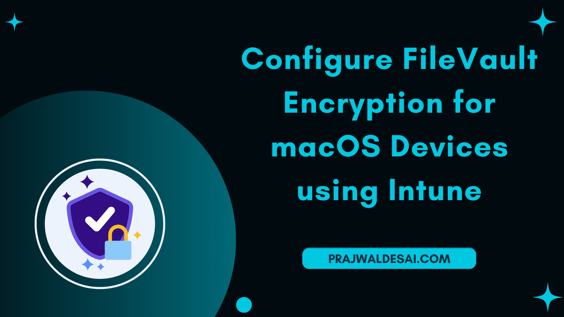 Configure FileVault Encryption for macOS Devices using Intune