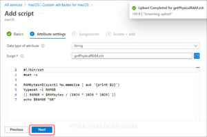 Create Custom Attributes for macOS using Intune