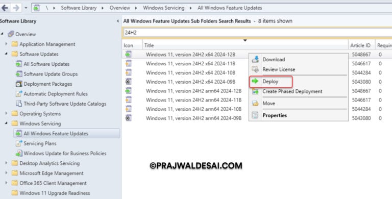 8a first windows form: using using using using using... Windows 11 24H2 Upgrade using SCCM: Comprehensive Guide