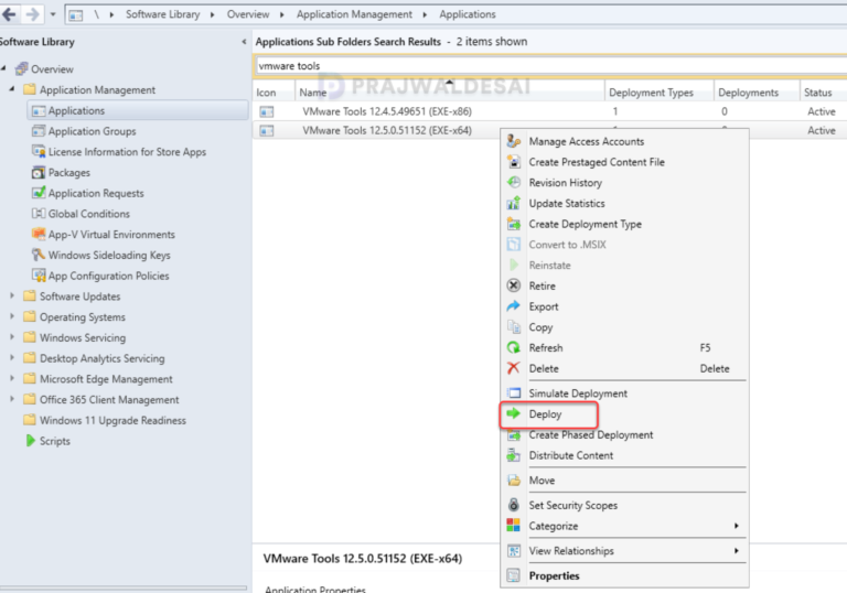 Guide to Upgrade Vmware Tools with SCCM (Patch My PC)