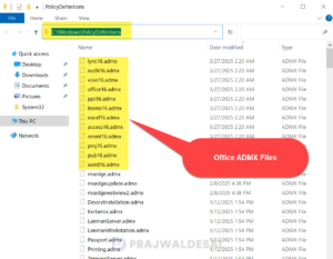 Install Administrative Template Files for Microsoft Office » Prajwal Desai
