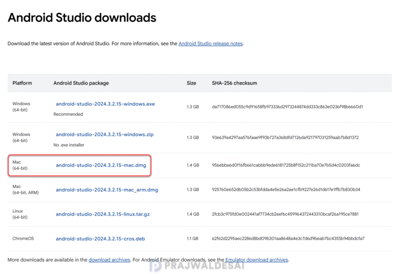 Deploy Android Studio using Intune on Mac Devices
