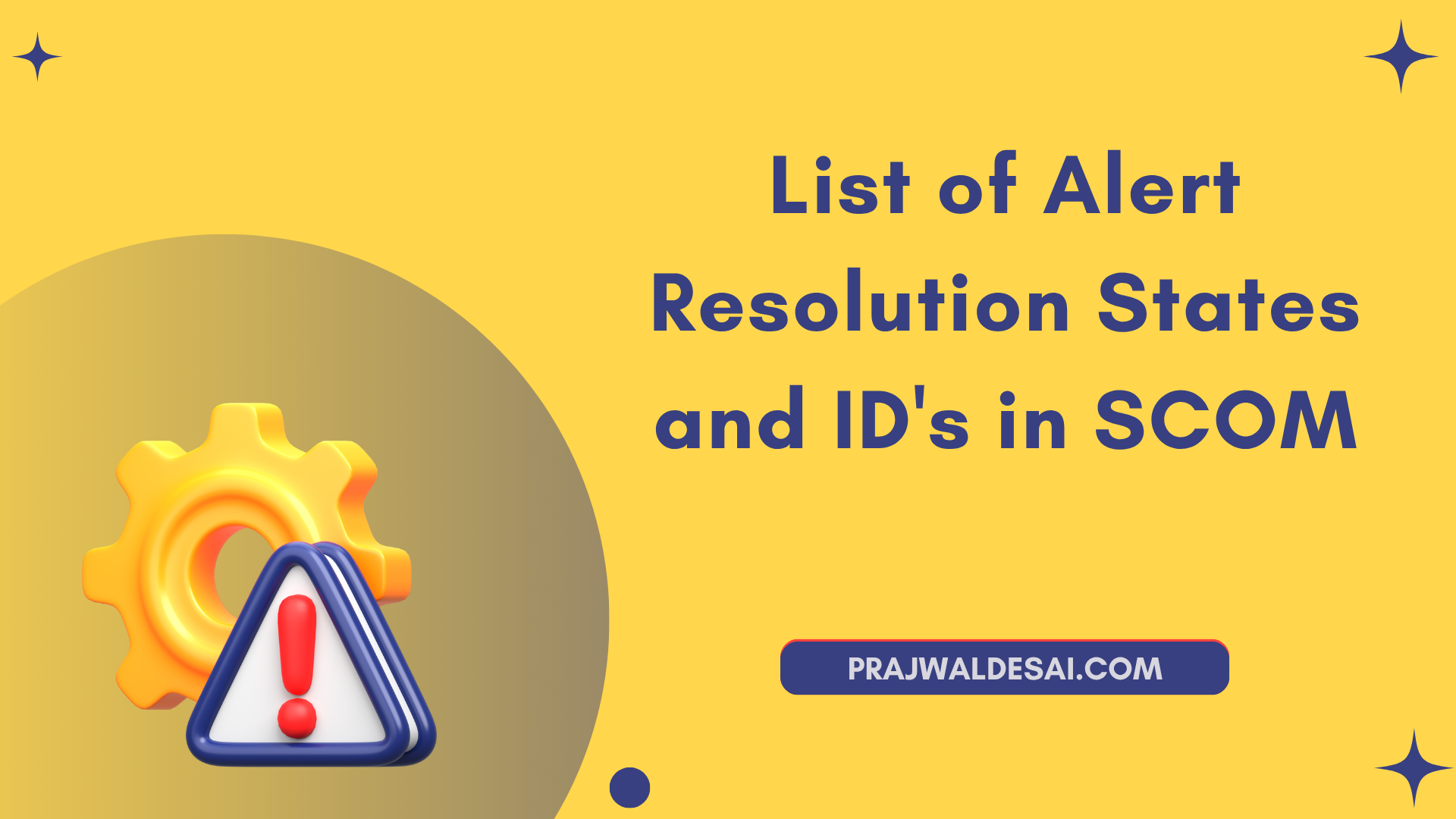 List of Alert Resolution States in SCOM