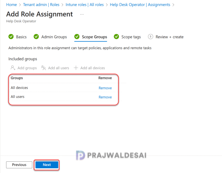 How to Create and Use Intune Scope Tags » Prajwal Desai