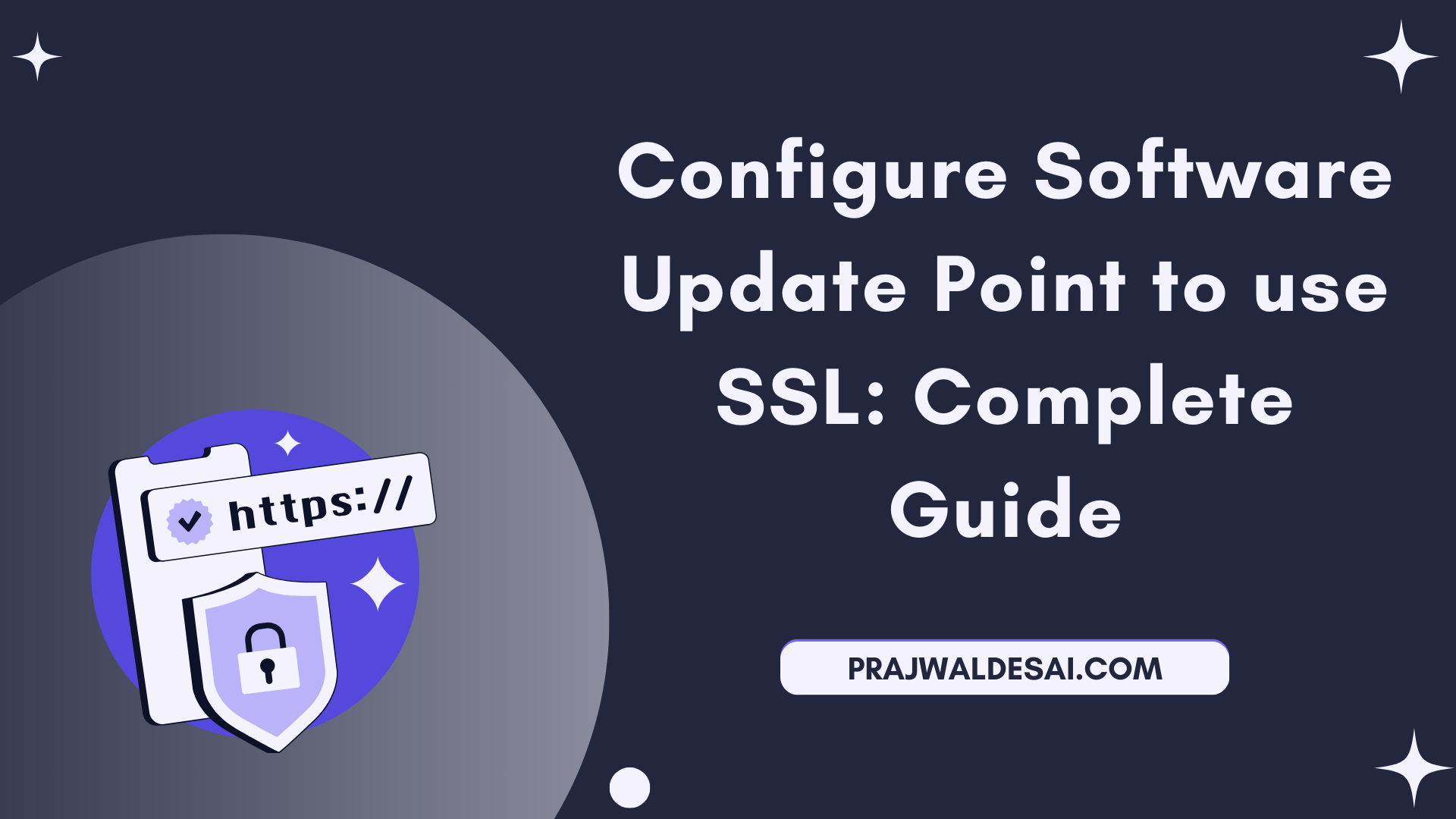 Configure Software Update Point to use SSL in SCCM