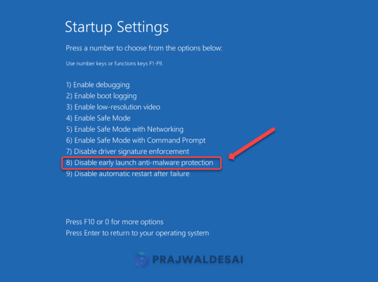 Photo inspiration: Visual Reference: Disable Early Launch Anti Malware Protection Elam In Windows 10