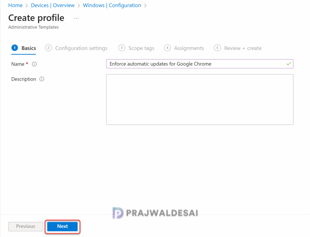 Automatically Update Google Chrome using Intune » Prajwal Desai