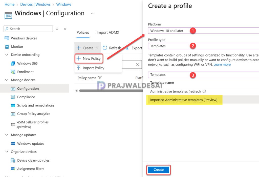 Create a policy to enforce Chrome SSO with Entra ID in Intune