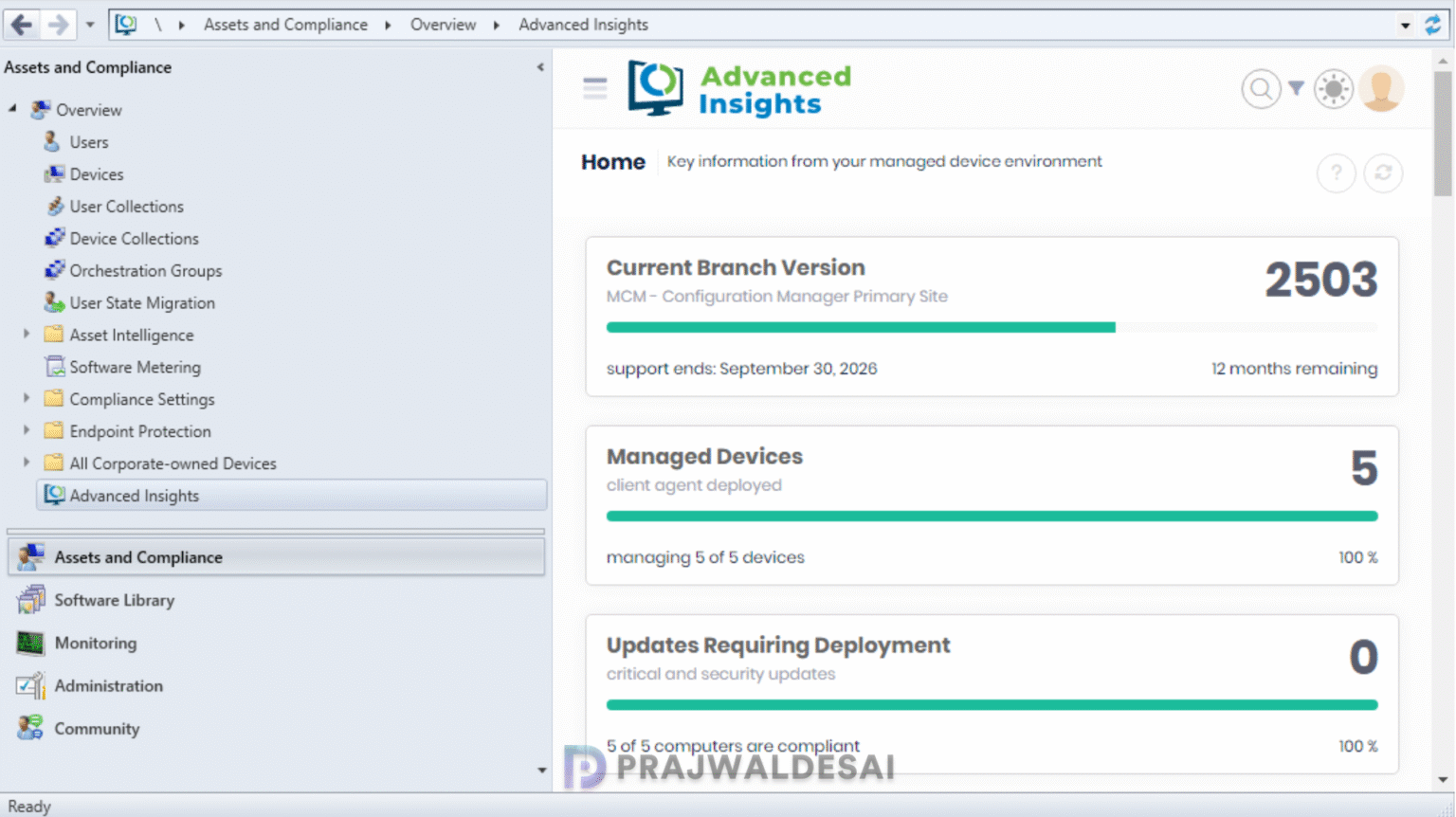 How to Install Advanced Insights SCCM Console Extension