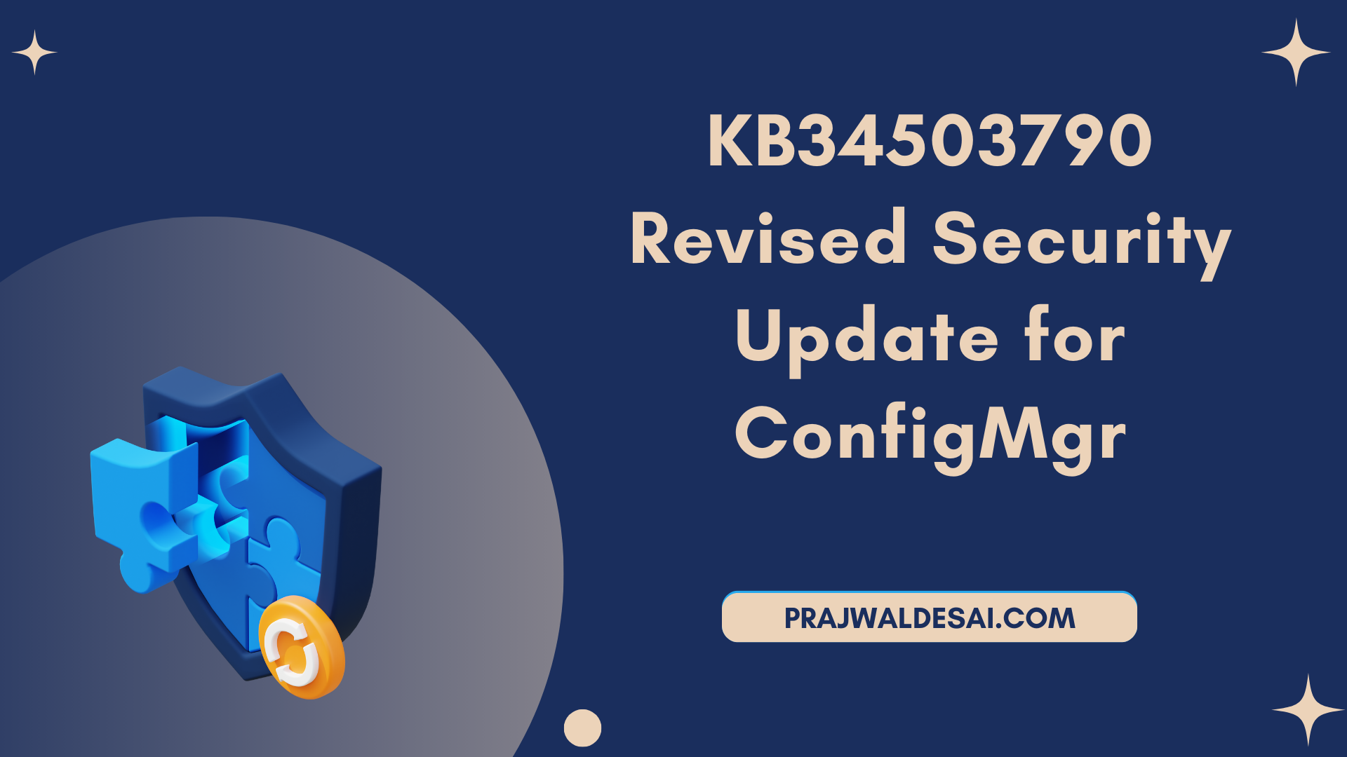 KB34503790 Revised Security Update for SCCM