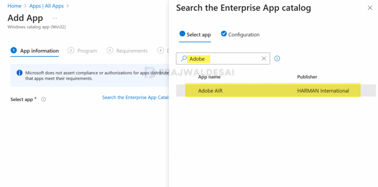 Update Enterprise App Catalog Apps in Intune » Prajwal Desai