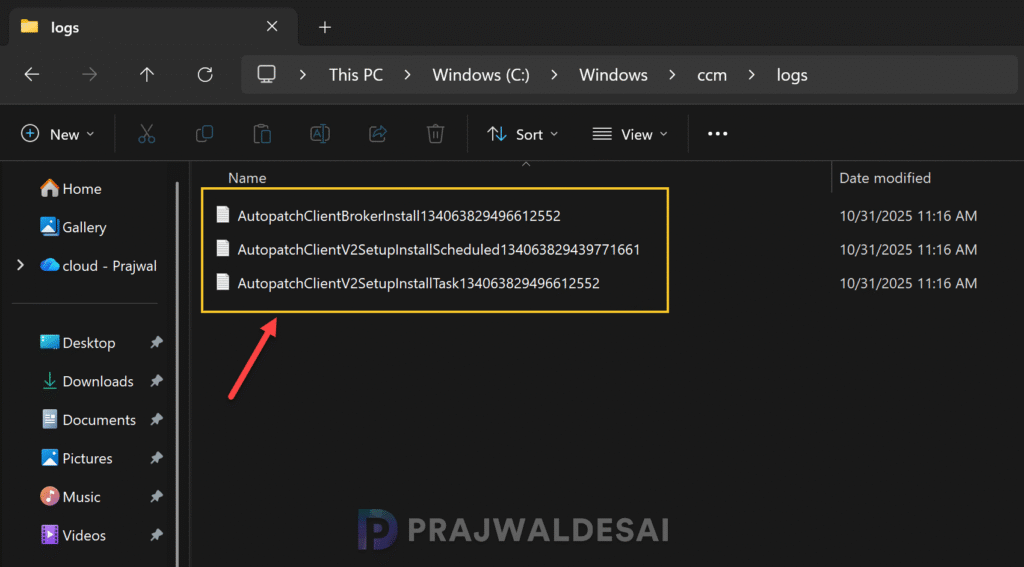Autopatch Client Broker Logs