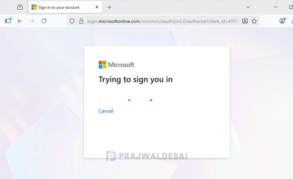 Check if Windows SSO for Firefox is working
