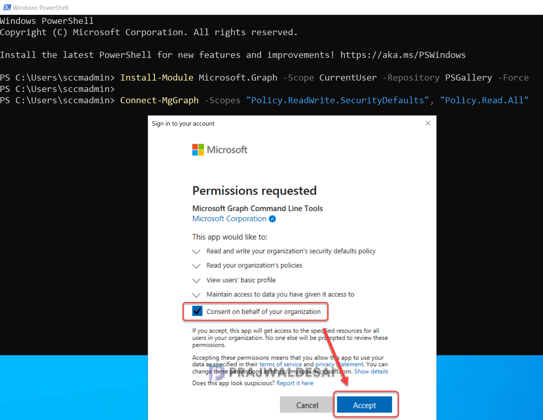 2 Ways to Disable Security Defaults in Entra ID » Prajwal Desai