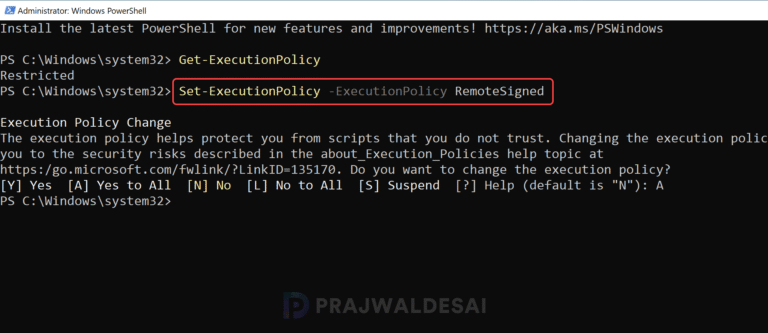 How to Install Microsoft Graph PowerShell module » Prajwal Desai