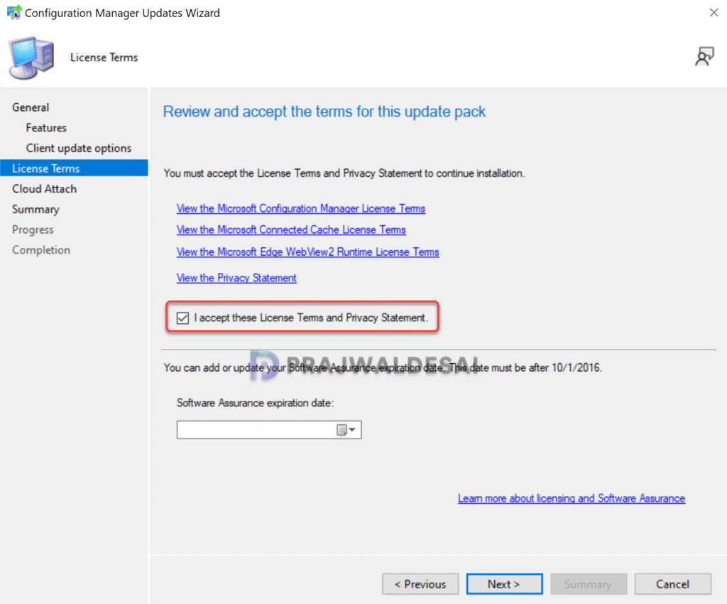 Configuration Manager 2509 Upgrade