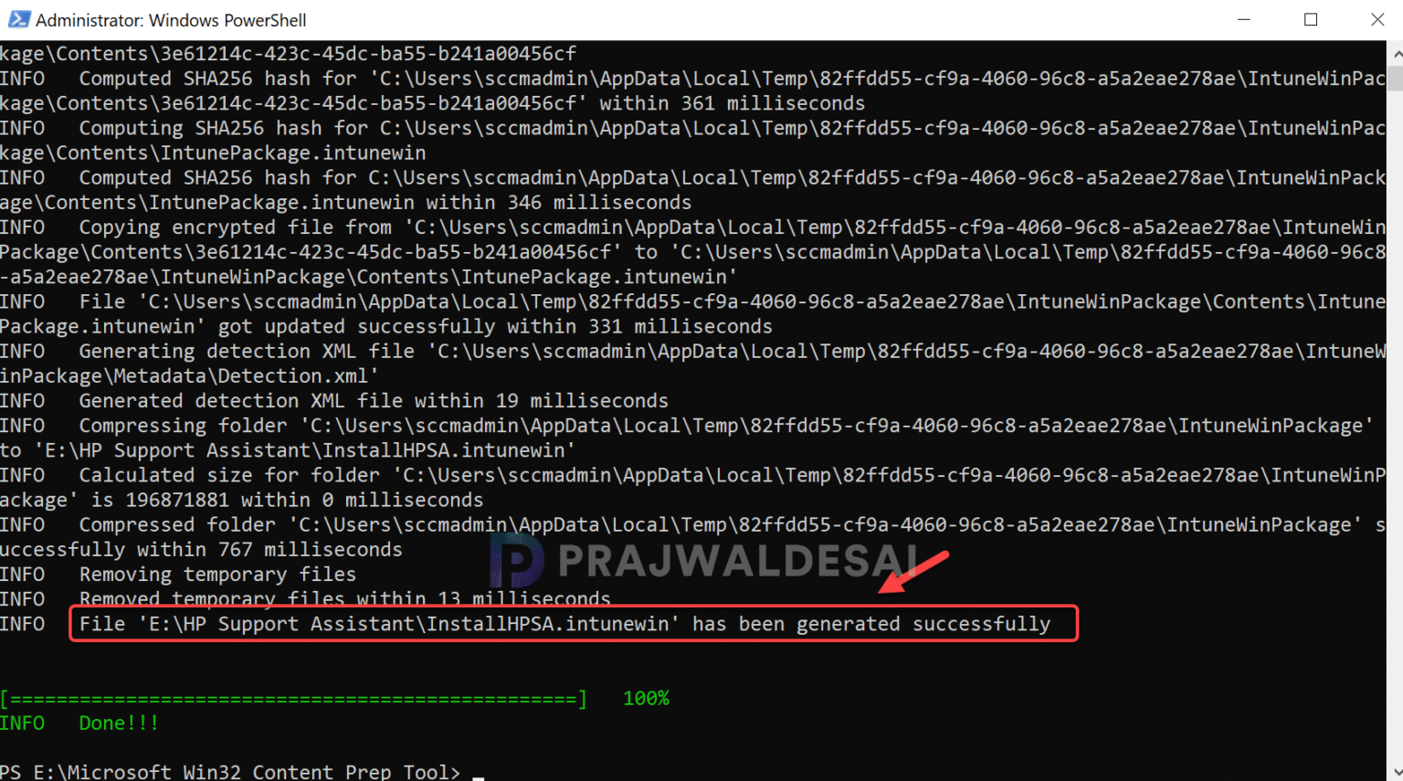 Deploy HP Support Assistant using Intune » Prajwal Desai