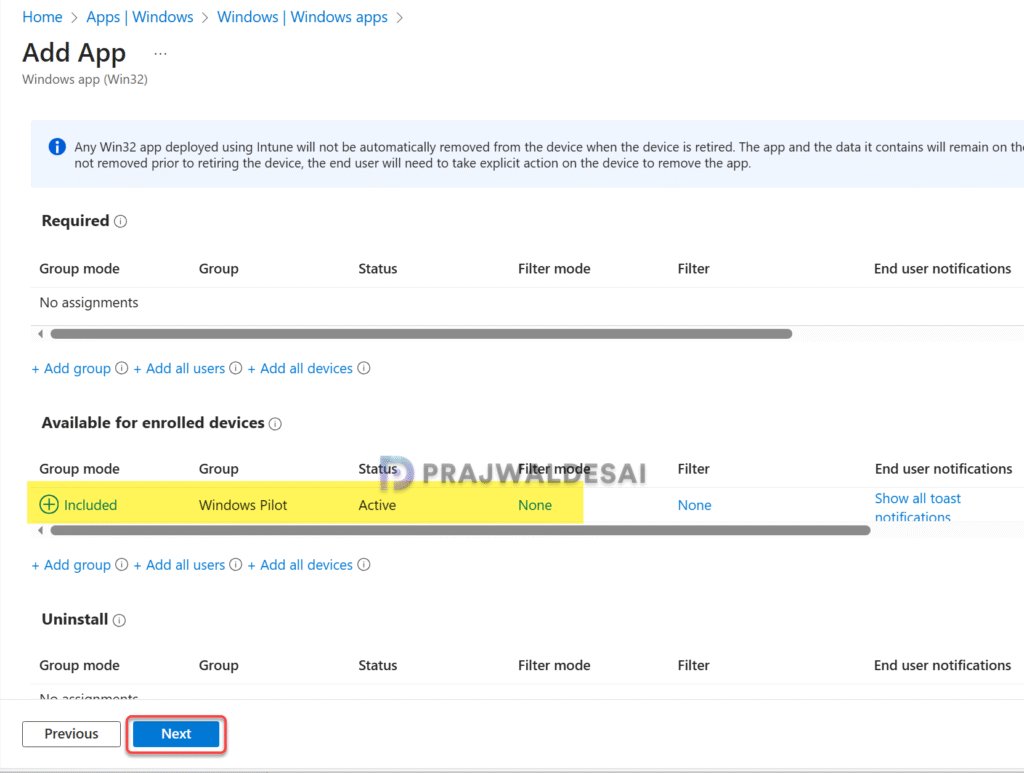 Deploy HP Support Assistant using Intune