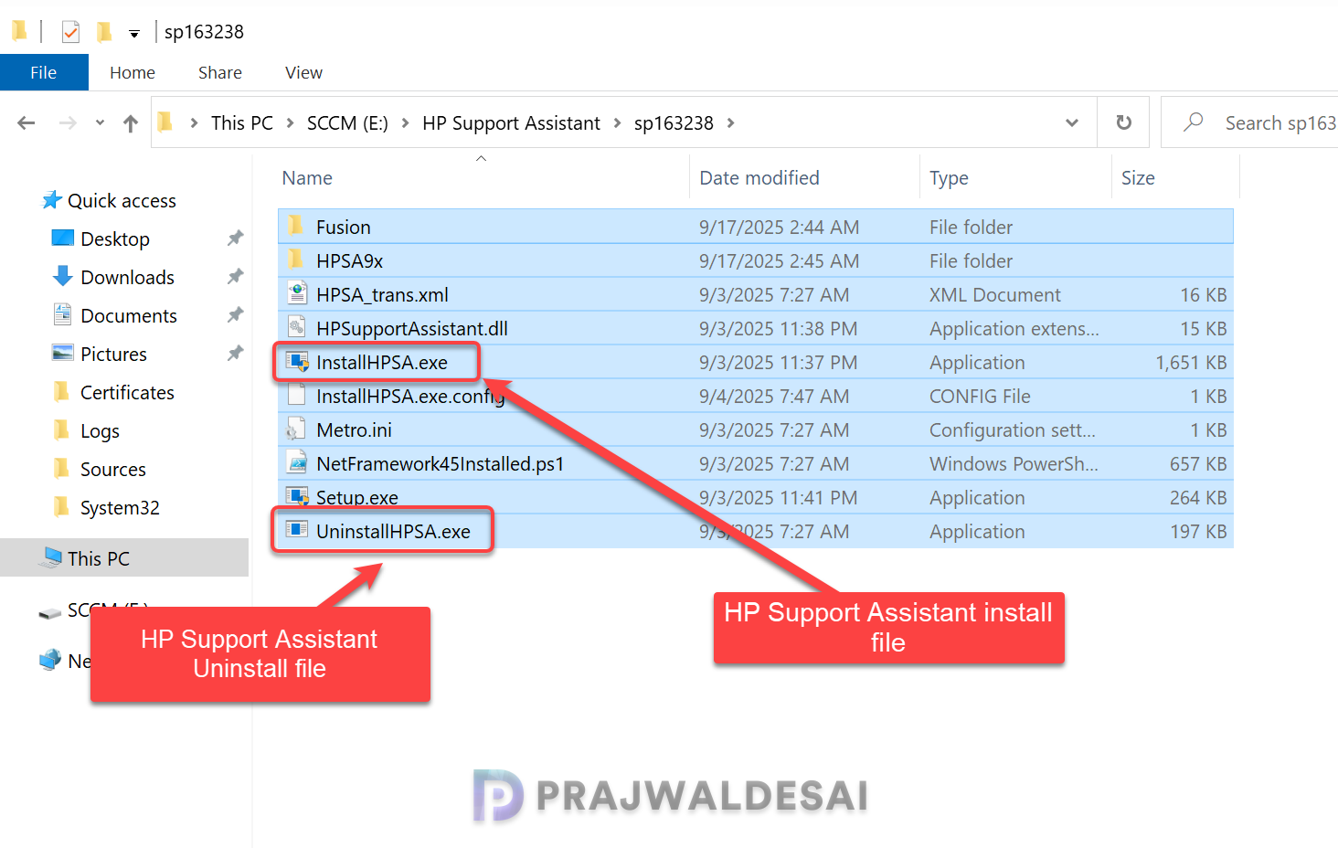 HP Support Assistant Deployment using SCCM » Prajwal Desai