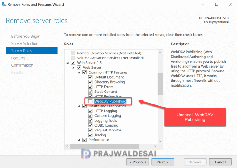 Fix Error sending DAV request HTTP code 401 405 in SCCM » Prajwal Desai