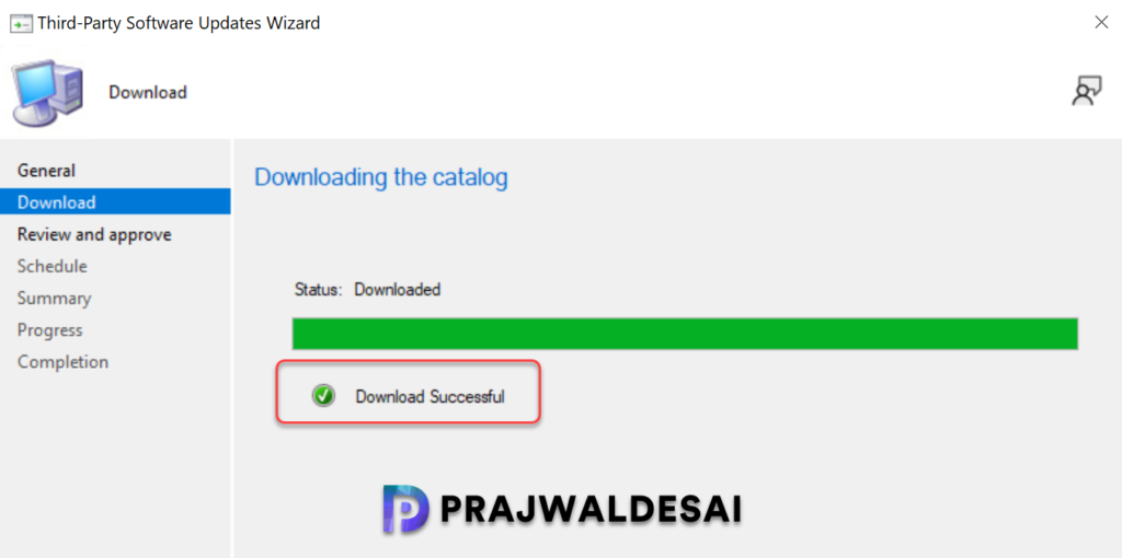 Download Fujitsu Catalog in SCCM