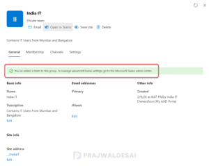How to Create a Dynamic Team in Microsoft Teams » Prajwal Desai
