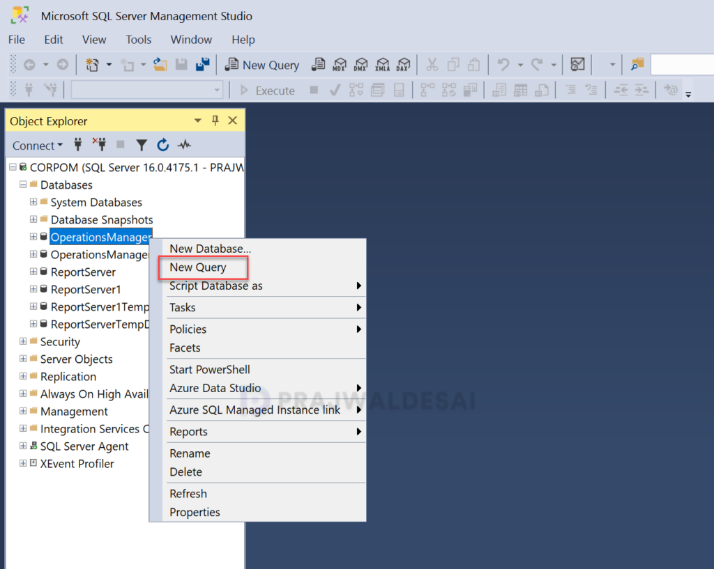 Clean up the ETL table for SCOM Database