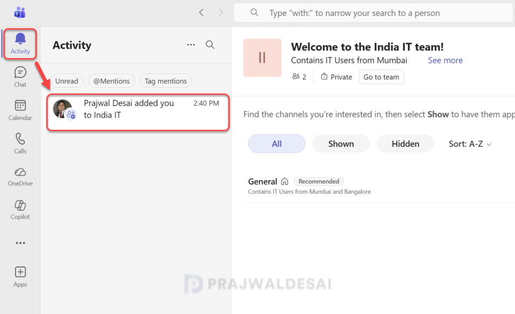 Create a Dynamic Team in Microsoft Teams