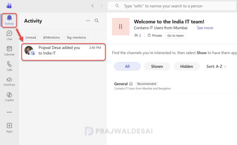 How to Create a Dynamic Team in Microsoft Teams » Prajwal Desai