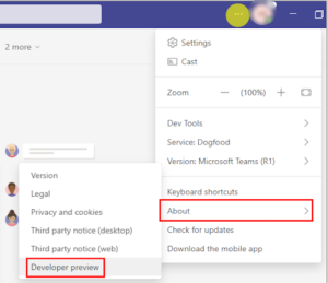 Enable Public Developer Preview in Microsoft Teams » Prajwal Desai