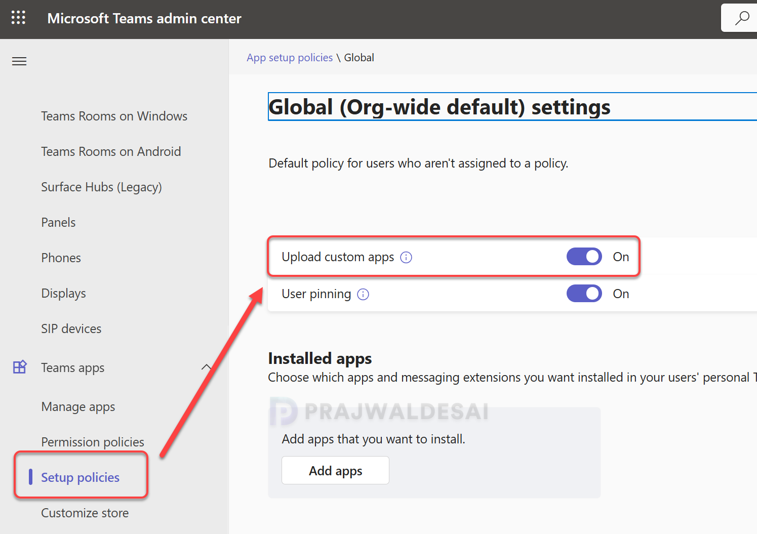 Enable Public Developer Preview in Microsoft Teams » Prajwal Desai